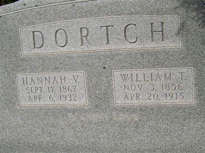 William Tolbert Dortch on Sysoon