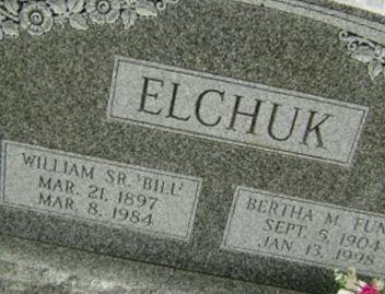 William Vasily "Bill" Elchuk, Sr on Sysoon