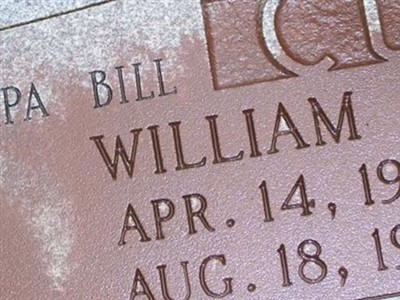 William W. Colvard on Sysoon