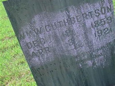 William W. Cuthbertson on Sysoon