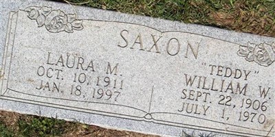 William W "Teddy" Saxon on Sysoon
