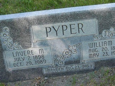 William Wallace Pyper on Sysoon