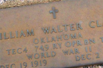 William Walter Clary on Sysoon
