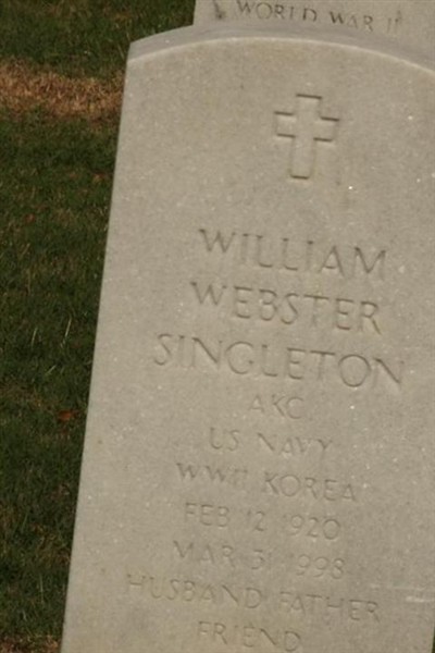 William Webster Singleton on Sysoon