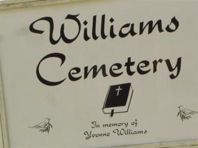 Williams Cemetery on Sysoon