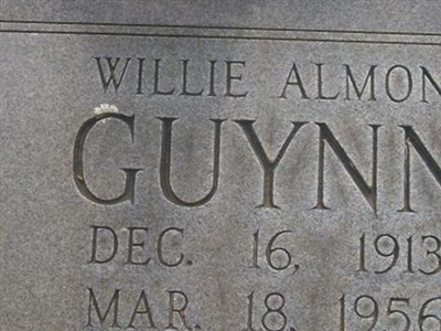 Willie Almon Guynn on Sysoon