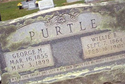 Willie B Purtle on Sysoon