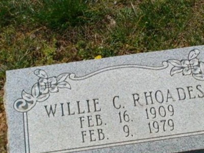 Willie C Rhoades on Sysoon