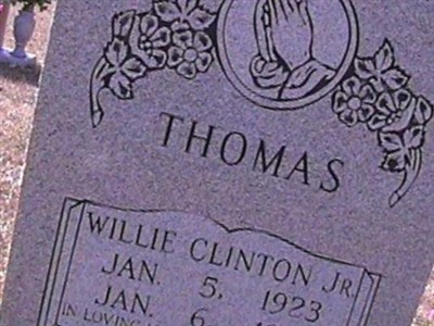 Willie Clinton Thomas, Jr on Sysoon