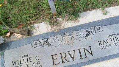 Willie Curtis "Bugger" Ervin on Sysoon