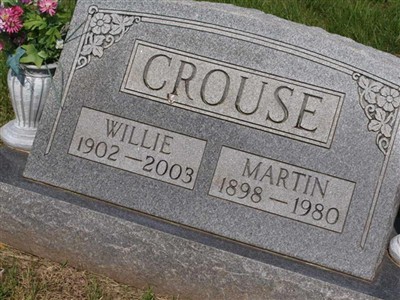 Willie F Crouse on Sysoon