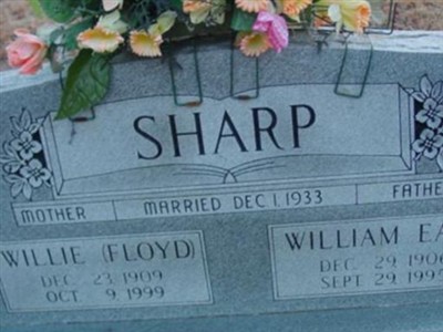 Willie (Floyd) Sharp on Sysoon
