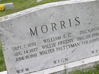 Willie Freeny Morris on Sysoon