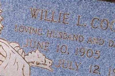 Willie L. Cook on Sysoon