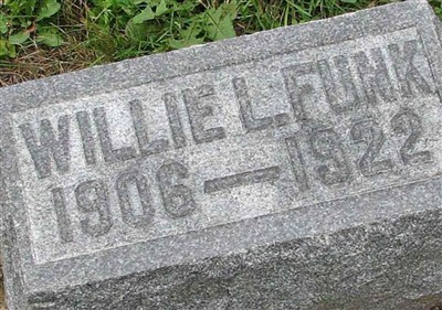 Willie L Funk on Sysoon