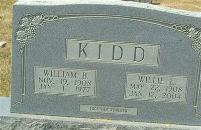 Willie L. Kidd on Sysoon
