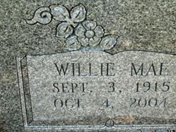 Willie Mae Parrish on Sysoon