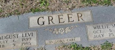 Willie Maye Greer on Sysoon