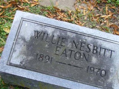 Willie Nesbitt Eaton on Sysoon