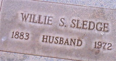Willie Sylvester Sledge on Sysoon