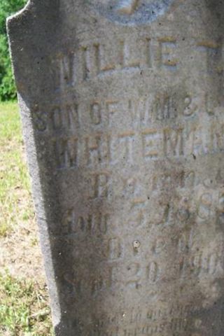 Willie T. Whiteman on Sysoon