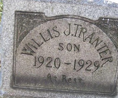 Willis J. Tranter, Find a grave on Sysoon Willis J. Tranter on Sysoon