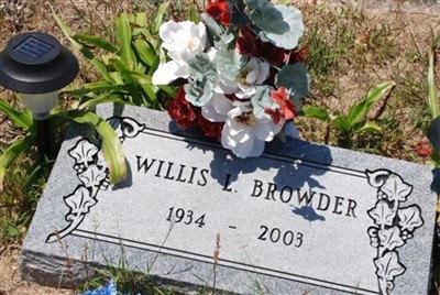 Willis Leon "Bull" Browder on Sysoon