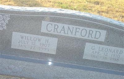 Willow H. Cranford on Sysoon