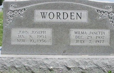 Wilma Janetta Worden on Sysoon