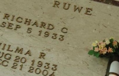 Wilma R Ruwe on Sysoon