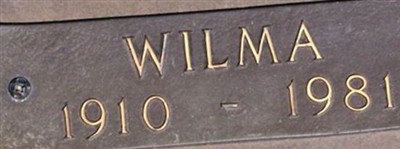 Wilma Silvia Sutton Burdick on Sysoon