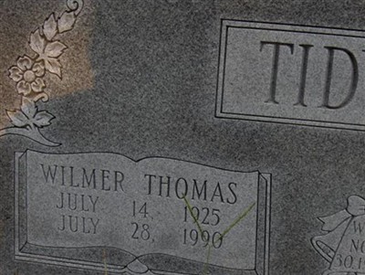 Wilmer Thomas Tidwell on Sysoon