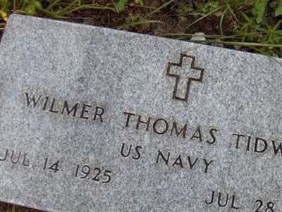 Wilmer Thomas Tidwell on Sysoon