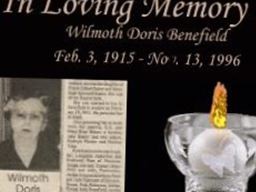 Wilmoth Doris Baker Benefield on Sysoon