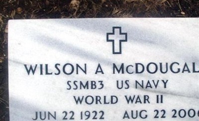 Wilson A. McDougald on Sysoon