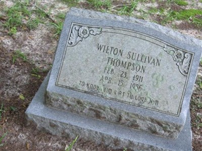 Wilton Sullivan Thompson on Sysoon