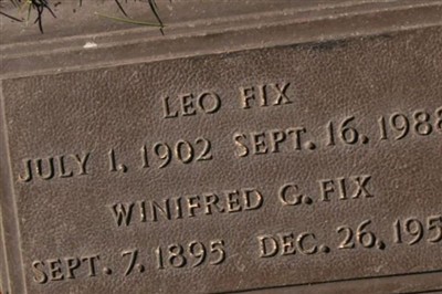 Winifred C. Fix on Sysoon