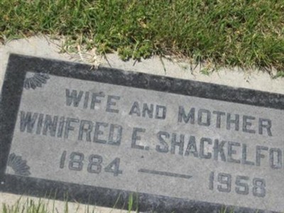 Winifred E. Shackelford on Sysoon
