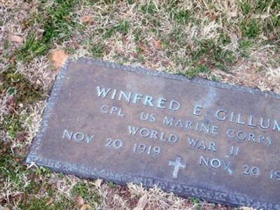 Winifred Eugene Gillum on Sysoon