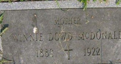 Winnie Dowd McDonald on Sysoon