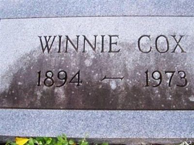Winnie Eldora Cox on Sysoon