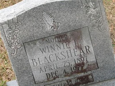 Winnie L. Blackshear on Sysoon