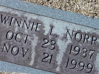 Winnie L. Norris on Sysoon