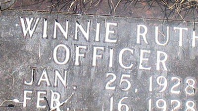Winnie Ruth Officer on Sysoon