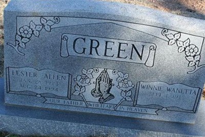 Winnie Wanetta Green on Sysoon