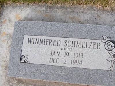 Winnifred "Winnie" Schmelzer on Sysoon