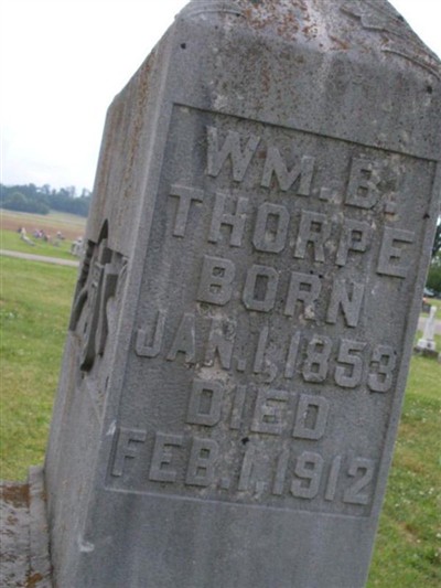 Wm B Thorpe on Sysoon