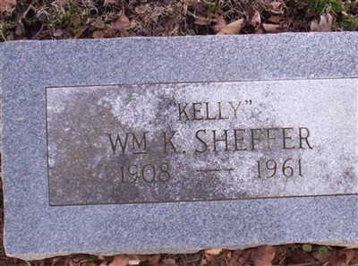Wm. Kellis "Kelly" Sheffer on Sysoon