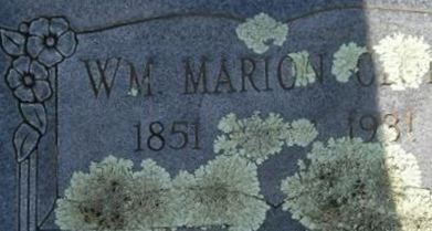 Wm Marion Cloer on Sysoon