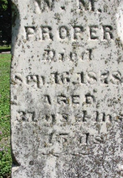 W. M. Proper on Sysoon